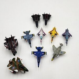 Vintage Galoob & Road Champ Mini Jets 87 & 88